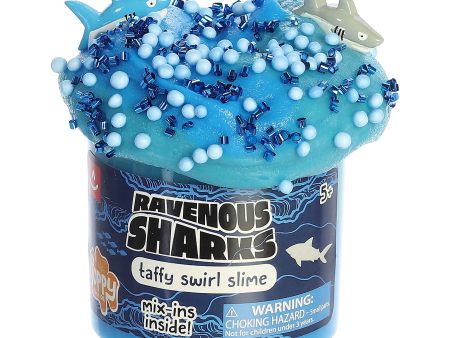 Ravenous Sharks Taffy Swirl Slime Discount