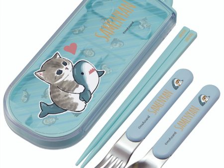 Mofusand Cat Shark Samenyan Utensil Set Online Hot Sale