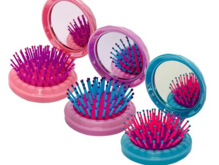 Jewel Mirror Hair Brush Online Sale