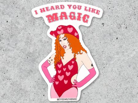 Chappell Roan I Heard You Like Magic Vinyl Sticker Online