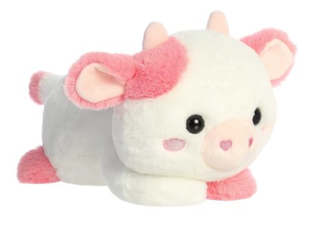 Too Cute Katelyn Cow Plush 12  Supply