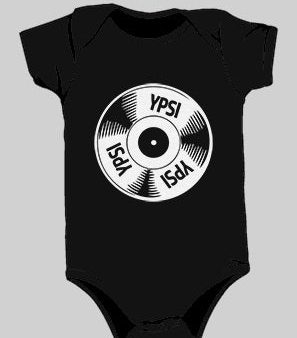 Ypsi Vinyl Record Onesie Online Sale