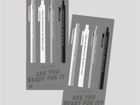 Are You Ready For It? Pen Set Discount