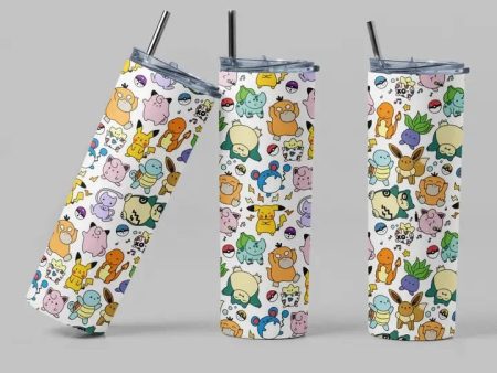 Cute Pokemon Tumbler Collage 20 oz Discount