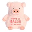 Don t Go Bacon My Heart Pig Plush 9  Supply