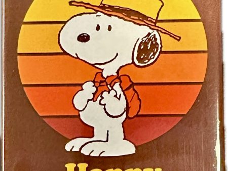 MAGNET Peanuts Snoopy Happy Camper Beagle Scouts Online Hot Sale