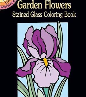 Garden Flowers Stained Glass Coloring Book Online now