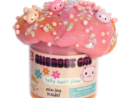 Sherbet Cat Taffy Swirl Slime Online Hot Sale