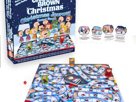 Peanuts Charlie Brown Christmas Journey Board Game Online Sale