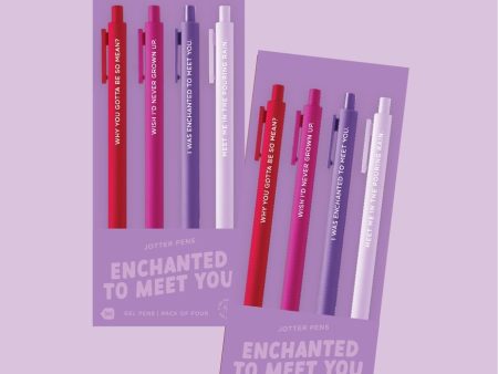 Enchanted To Meet You Pen Set Cheap