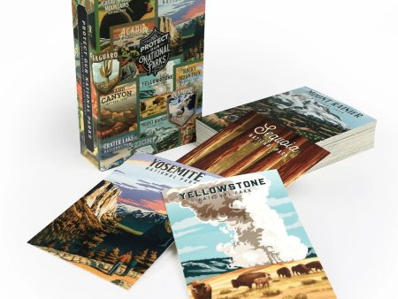 Protect Our National Parks Postcard Box Set Of 63 For Discount