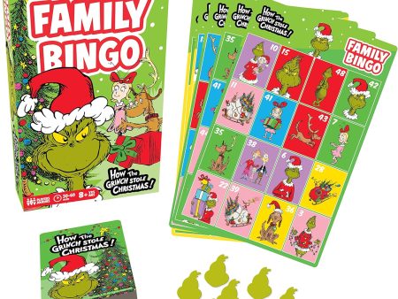 Grinch Family Bingo For Cheap