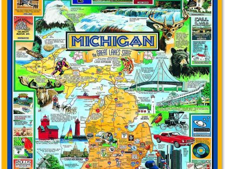 Best Of Michigan Puzzle 1000 pc Online Hot Sale