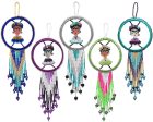 Frida Kahlo Seed Bead Dream Catcher Ornaments Assorted Discount