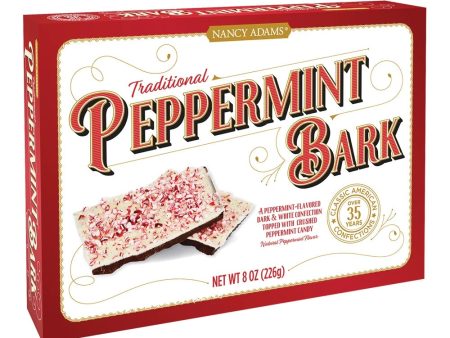 Nancy Adams Peppermint Bark Box 8 oz Cheap