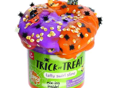 Trick Or Treat Taffy Swirl Slime Hot on Sale