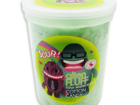 Alien Fluff Sour Watermelon Cotton Candy 1.75 oz on Sale