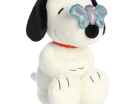 Snoopy With Butterfly Plush 11  Cheap