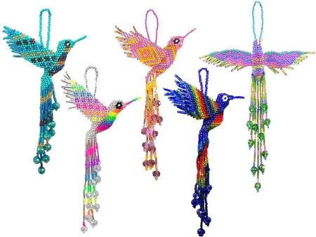 Beaded Hummingbird Ornament Assorted Online Hot Sale