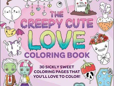 Creepy Cute Love Coloring Book Cheap