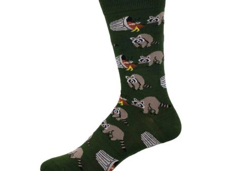 Trash Bandit Men s Bamboo Socks Green Online Hot Sale