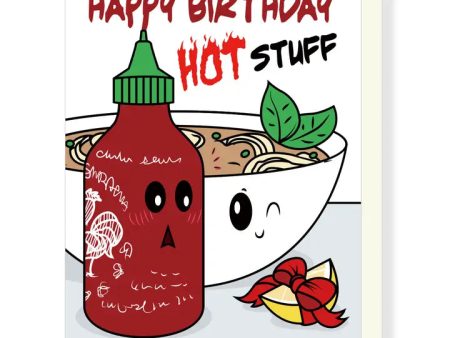 Card Hot Stuff Birthday on Sale