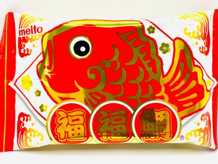 Meito Puko Puku Taiyaki Fish Cookie Chocolate Red Package Fashion