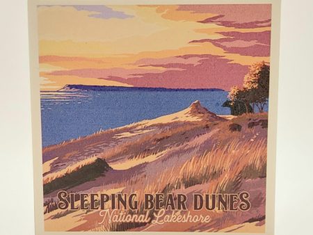 Sleeping Bear Dunes National Lakeshore Michigan Coaster Online now