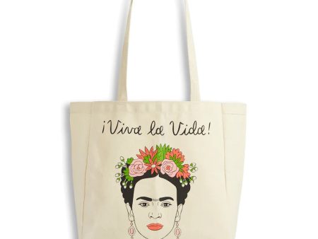 Frida Kahlo Viva La Vida Tote Bag For Discount