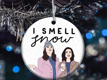 Gilmore Girls I Smell Snow Holiday Ornament Hot on Sale