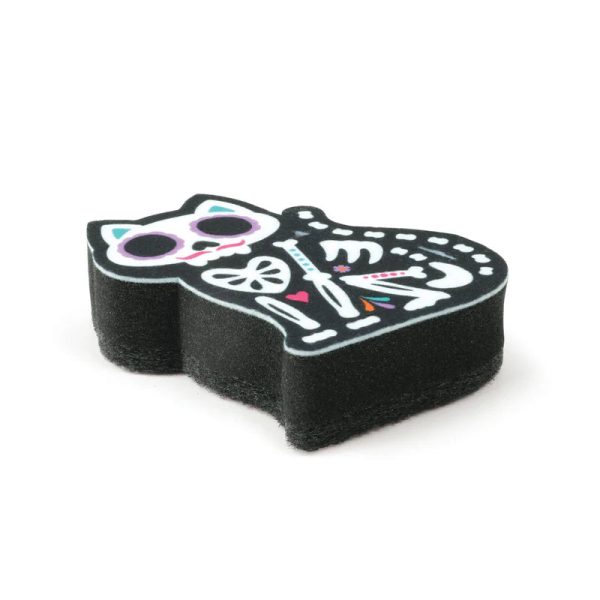 Feline Clean Sugar Skull Cat Sponges Online Hot Sale