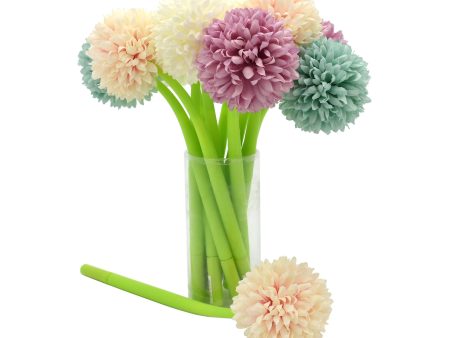 Mum Flower Pom Pom Pen Online Sale