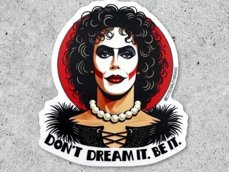 Rocky Horror Don t Dream It Be It Vinyl Sticker Online