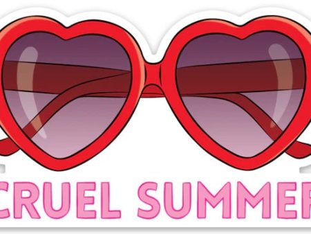 Taylor Swift Cruel Summer Die Cut Sticker Online Hot Sale