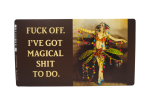 Fuck Off. I ve Got Magical Shit To Do Bumper Sticker Hot on Sale