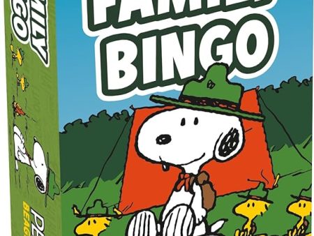 Peanuts Beagle Scouts Family Bingo Game Supply