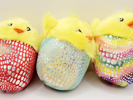 Lil  Hatchers Chick Easter Plush Asssorted 3.5  Sale