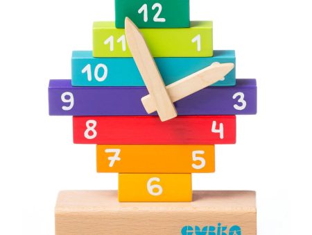 Cubika Wooden Clock Construction Kit Discount