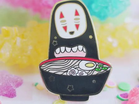 Spirited Away No Face Enamel Pin For Discount