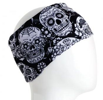 Infinity Skull Bandana Half Size Hot on Sale