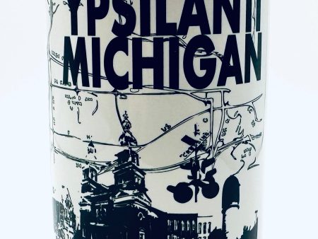 Ypsilanti Michigan Map Mug Supply