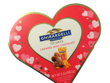 Ghiardelli Heart Milk Chocolate 3.1 oz Hot on Sale