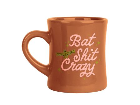 Bat Shit Crazy Diner Mug Cheap