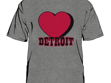 Heart Detroit Men s T-Shirt For Sale