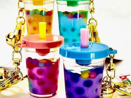 Pastel Boba Keychain Sale