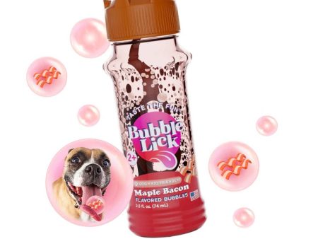 Bubble Treats Pets Maple Bacon Flavored Bubbles Cheap