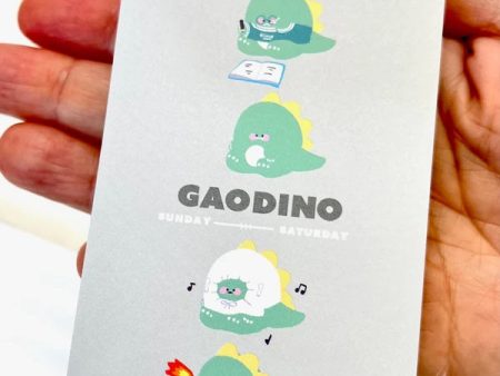 Dinosaur Mini Note Pad Gaodino on Sale