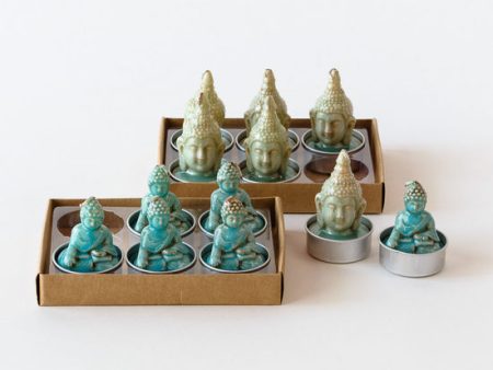 Buddha T-Light Candles Assorted Sale