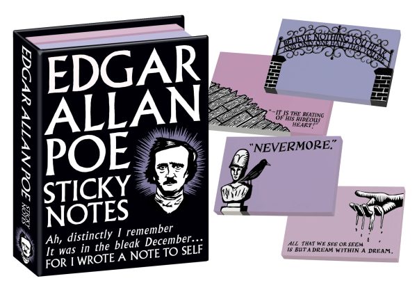 Edgar Allan Poe Sticky Notes Online