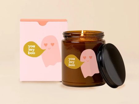 You My Boo Jar Candle With Lid Supply